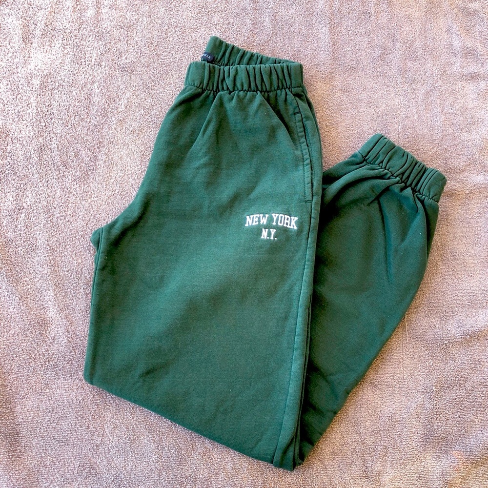 Brandy Rosa New York Dark Green Sweatpants